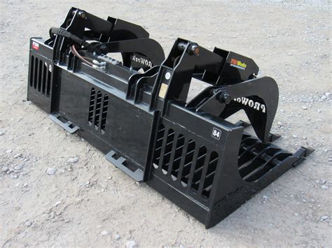 84 skid steer grapple|used skid steer grapple attachment.